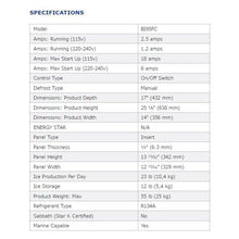 Load image into Gallery viewer, U-Line Origins BI95 Ice Maker (Black), 230v